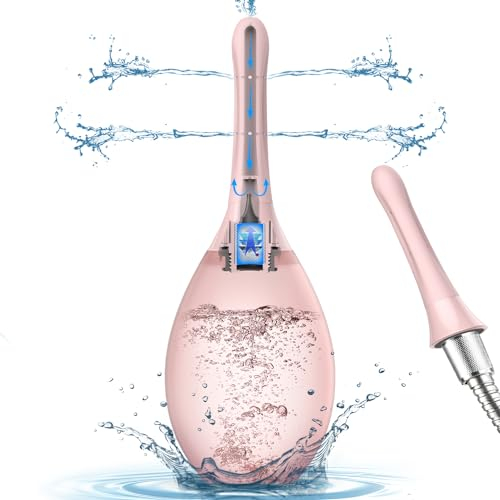 Analdusche 245ML, Dusche Anti-Rücklauf und Filter, Einlauf zur Darmreinigung Kann an Einen Duschschlauch Angeschlossen Werden