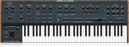 Behringer UB-Xa - Analogowy 16-głosowy syntezator polifoniczny z 8 trybami Vintage podwójnymi VCF oraz 61 klawiszami