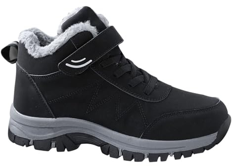 Orthoboots Pro - Ergonomic Winter Boots Warm Lined Men Women Waterproof Non-Slip Trekking Hiking Snow Boots Fleece Winter Shoes Camping Walking Hiking Trainers