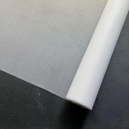 1 Stück weiß 200/220/250 cm Fenstergitter Mesh Air Tüll verstellbar Sommer unsichtbar Anti-Moskitonetz Fiberglas abnehmbarer waschbarer Bildschirm(White 140cm,200cm)