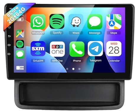 8 Núcleo 4G+64G Android 13 Radio Coche para Opel Vivaro A 87R Renault Trafic II Nissan Primastar 2010-2014, 10.1 Pulgadas HD IPS de Pantalla Táctil con Carplay Android Auto GPS WiFi Bluetooth FM RDS