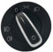 WUWMTUTCK Chrom-Scheinwerfer-Steuerschalter, Nebelscheinwerfer-Knopf, passend for VW, passend for Golf MK5 MK6, passend for Jetta, passend for Tiguan, passend for Passat, Autozubehör 5ND941431A