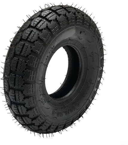 FACULX 12 Inch Heavy Duty Tire 4.10/3.50-5 Replacement Wheel For Electric Scooter Go Kart Wheelbarrow Outdoor Equipment