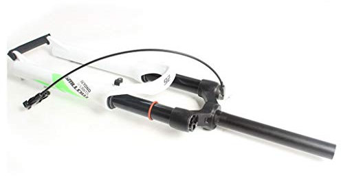 AADDFDD VPPV 26 Zoll MTB Bike Federgabel 27, 5 Zoll, Doppelkammer Fahrrad Air 1-1/8 Scheibenbremse Remote Lock 100mm Trave 1690g