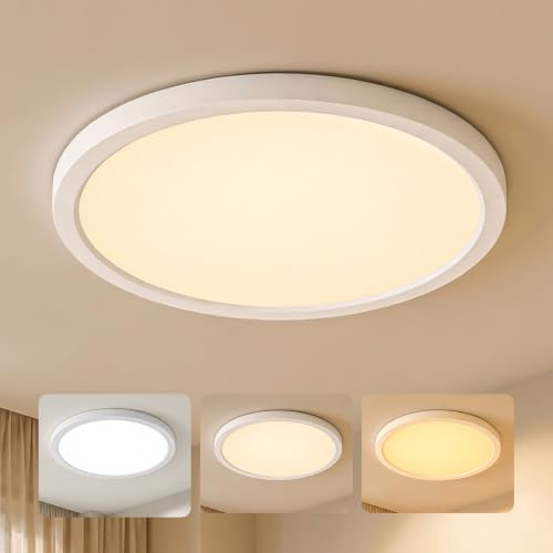 LQWELL LED Deckenleuchte Ultra Dünn Weiß 36W 3000K 4000K 6000K 3960LM