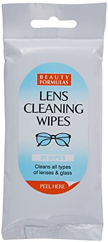 Beauty Formulas Spectacle Wipes, 20-Piece