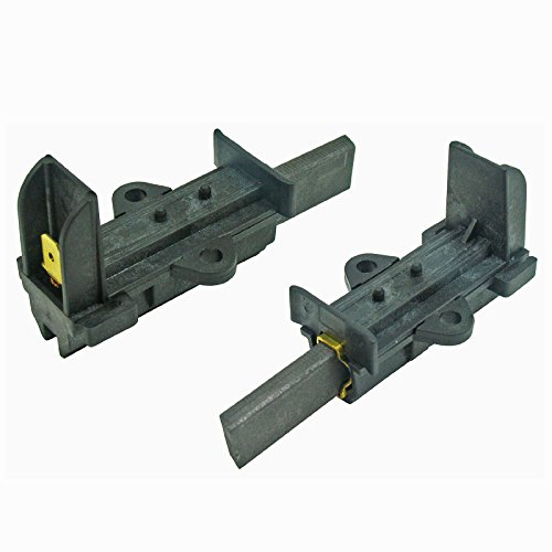 SPARES2GO Carbon Motor Brushes for Beko WM1412S WM5120W Washing Machines (2 Pack With Holders)