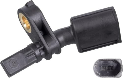 febi bilstein 23814 ABS-Sensor, 1 Stück | Kompatibel mit: AUDI A1, A1 Sportback, A1 Sportback, A2, A3, A3 Cabriolet, A3 Limousine, A3 Sportback, Q2, Q3, TT