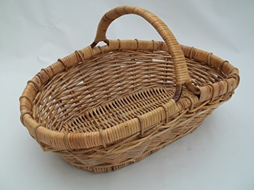 Deko, journaux, porte-panier pour bûches en rotin