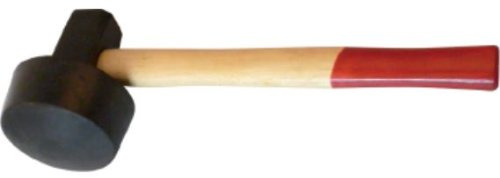 Plattenlegerhammer eckig , Ausführung : eckig, Gewicht : 1500 g