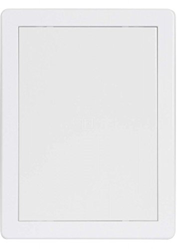 Revisionstür Revisionsklappe weiß 150x200mm hochw ASA Kunststoff Einbaurahmen
