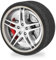 OCC MOTOR SPORT AUTO FELGENSCHUTZ - FELGENSCHUTZ FÜR LEICHTMETALLFELGEN WEIß 6 METER