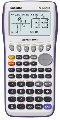 CIOFX9750GIIWE - CASIO FX9750GII-WE Graphing Calculator