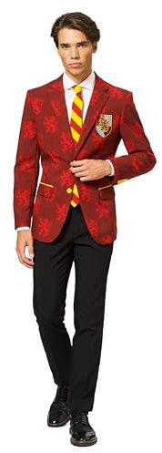 OppoSuits Konzessioniert Superheld Halloween Anzüge für Herren - Komplettes Set: Jackett, Hose und Krawatte Harry Potter 62 EU