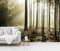 3D Tapete 3D Foggy Forest Wall Paper Wandbild Wall Print Decal Wandbilder 250 * 175Cm