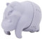 Fliyeong Infuseur à thé en silicone en forme d'hippopotame pour thé en vrac et feuilles de thé