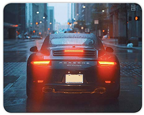 Addies Mousepad 'Sportwagen' schönes Mauspad Motiv mit Kautschuk Untermaterial, 24x19cm - MP03