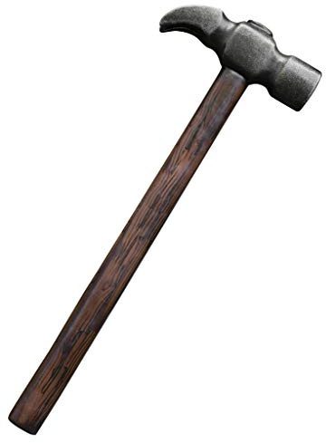Iron Fortress Hammer in Holz-Optik - Zimmermann - Polsterwaffe - LARP, Mittelalter, Fantasy & Cosplay