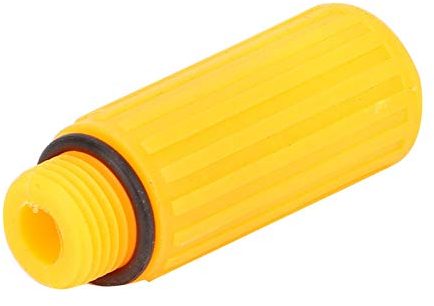 Tappo di Sfiato del Compressore D'aria 15,5 Mm di - Struttura Compatta Gialla, 5 Pezzi, Anti-Invecchiamento