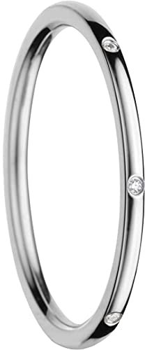 BERING Innenring ultraschmal Edelstahl Silber 560-17-X0, Größe:8