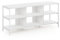 Furinno Camnus Modern Living Fernsehschrank, TV-Ständer, für Fernseher mit bis zu 60 Zoll, 135,1 x 39,9 x 59,7 cm (B x H x T), Solid White (Weiß)/Weiß