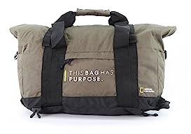National Geographic Unisex Reisetasche Pathway, Duffelbag, Blau, Polyester, PET, 47 x 26 x 24 cm
