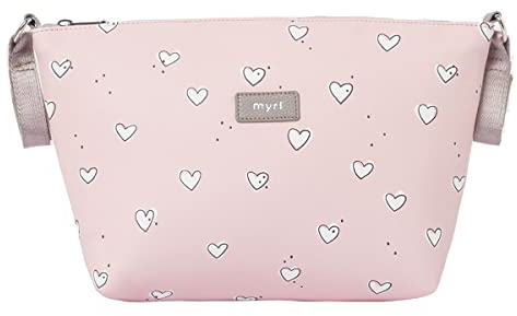 Mayoral - Neceser con Cintas de Velcro para bebé - Universal y Adaptable para Silla y Carrito (Rosa)