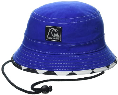 Quiksilver Herren Heritage Boonie Floppy Visor Sonnenhut, Monaco Blue 241, SMALL