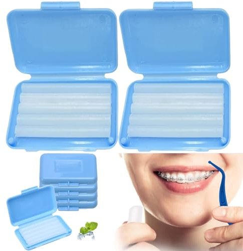Kieferorthopädisches Wachs für Zahnspangen,Kieferorthopädisches Entlastungswachs,Dentalwachs Zahnspangenträger-Wachs,Zahnspangen Wachs,für Zahnspangenträger