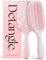 Lily England Curly Hair Brush for Detangling & Styling - Pain-Free Curl Brush for Wet & Dry Hair With Flexible Bristles - Easy to Hold Brush for Curly Women 3c to 4c Hair, Pink