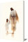 ZQQART Jesus Leinwand Wanddrucke - Portrait Aquarell Spirituelles Poster Gott und Verlorenes Kind Malerei - Minimalistisch Christliches Religiöses Bild Gebet Kirche Zimmer Dekor (D,30x45cm)