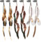 MWOOT 6 Stück Indianer Feder Haarschmuck Clip, Haarschmuck Damen, Federn Haarextensions, Boho Kopfschmuck für Faschingskostüm Karneval Verkleiden Piraten Cosplay Haardeko Zubehör Feder Haarspangen