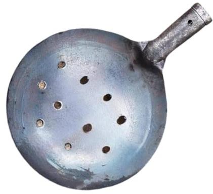 Sharplace Klärgrube Werkzeug Kanalisation Entwässerung Leckage Löffel Reinigung Schaufeln Multifunktions Schlamm Schaufel, 20cm mit Loch