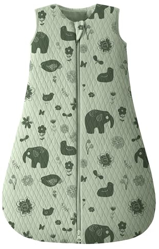 Looxii Schlafsack Baby Winter Baumwolle 2.5 TOG Warm Winterschlafsack Weich Babyschlafsack Neugeborene im 18-24 Monaten Perfekte für Herbst Winter