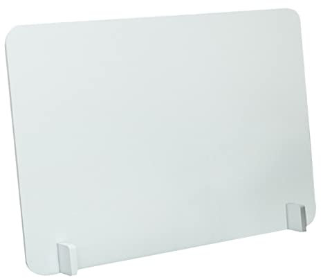 TOGEVAL Tischteiler Aus PVC Für Schülertische Schreibtischsichtschutz Mit Einfacher Installation Tragbarer Raumteiler Für Schulen Und Büros Abgerundete Kanten Für