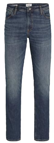 JACK & JONES Male Tapered Fit Jeans Plus Size JJIMIKE JJORIGINAL AM 419 NOOS PLS Tapered Fit Jeans