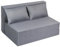 Fvkind Sofá cama plegable, silla de cama plegable con almohada, sofá cama convertible con funda extraíble y lavable, sofá cama futón para sala de estar, dormitorio, habitación de invitados, tamaño