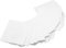 100 Pcs Reusable CD DVD DVD CD Paper Holder Sleeves with Clear Window Thick Dustproof Disc Sleeves White Paper CD DVD 8cm