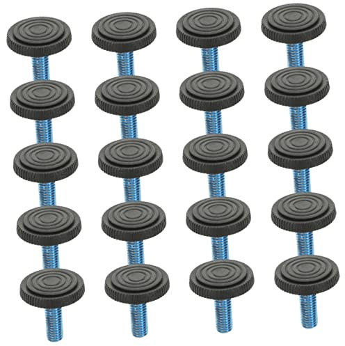 Angoily 30pièces Lot Nivellement Réglables pour Meubles Et Chaises Robustes Et Résistants