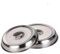 2 Piece Stainless Steel Food Cover for Steak Indoor Outdoor Cooking Round Dome Grill Accessories Kitchen Tool Sizzling Platter Set