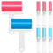 8 PCS Reusable Lint Roller,Washable Lint Roller,2 Large 6 Small for Travel,Clothing,Pet Hair Debris,Car Seat Cat Hair Remover.