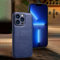 RNOZX Custodia in morbida pelle per iPhone 7 8 SE, sottile, con protezione per l'obiettivo (per iPhone 7 8 SE/blu)