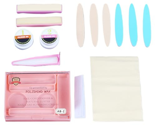 Japanese Manicure Kit Nourishing Strengthening Manicure Tools | Nail Manicure Kit for Seniors Family Friends Pedicure Health Salon Home Travel Wedding Bridal Spa