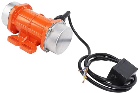 Omabeta Moteur de Vibrateur de Béton électrique Efficace, 3000 Tr/min, IP65, pour Tamis de Table Vibrante, Matériau en Alliage D'aluminium pour la Construction (50W)