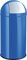 helit H2401434 - Push-Abfallbehälter „the dome“ 50L, blau