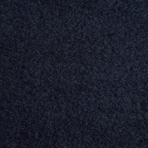 www.aktivstoffe.de Thermo Fleece - Anti Pilling Microfleece, schnelltrocknend & atmungsaktiv, kuschelig warm - Meterware (Marine)