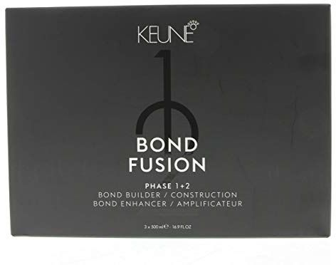 Keune Bond Fusion Phase 1+2 Bond Builder Construction Paket 3x500ml Vor + Nachbehandlung 1Set