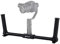 PULUZ Aluminum Dual Grip Gimbal Handle Extended Bracket Stabilizer for 1.3 inch/3.3cm Camera Gimbal