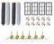 ABClife Kit de Accesorios Compatible con iRobot Roomba Recambios Roomba Series 800 805 850 860 865 866 870 871 880 886 890 891 895 896 900 960 965 966 980 para Robot Aspirador, 24in1