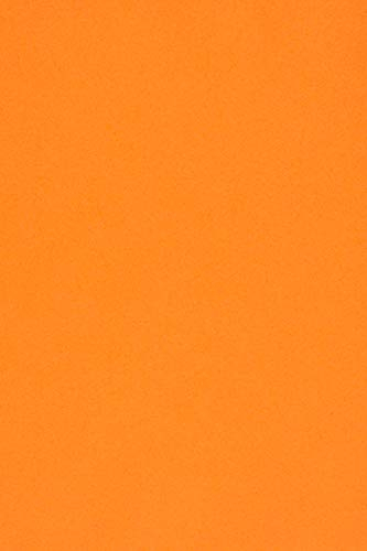 Netuno 20 x Tonkarton DIN A4 210x 297 mm Orange 250g Burano Arancio Trop Bastel-Karton farbig Fotokarton A4 bunt Karton Hochzeit Taufe Weihnachten Geburtstag DIY-Karten buntes Tonpapier